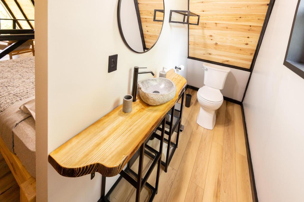 Valhalla Cabins Aframes With Hot Tubs & Sauna Cosby Exterior photo